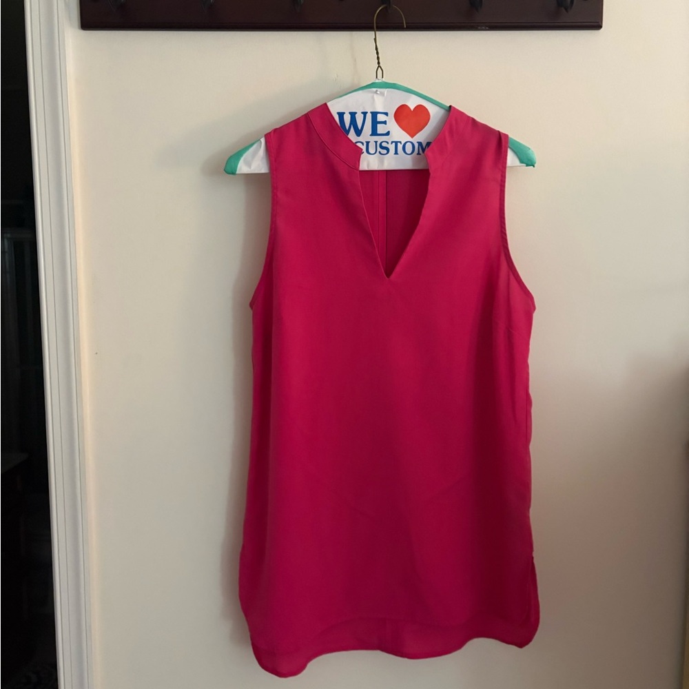 Banana Republic Fuchsia Sleeveless Blouse
